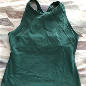Green beyond yoga tank